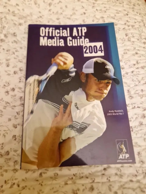 Tennis Official ATP Media Guide 2004 - Andy Roddick Cover