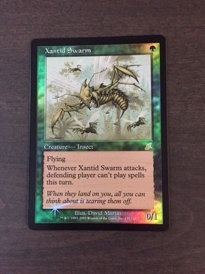 Xantid Swarm Foil X 1 Scourge Lp Mtg Magic 16 00 Picclick