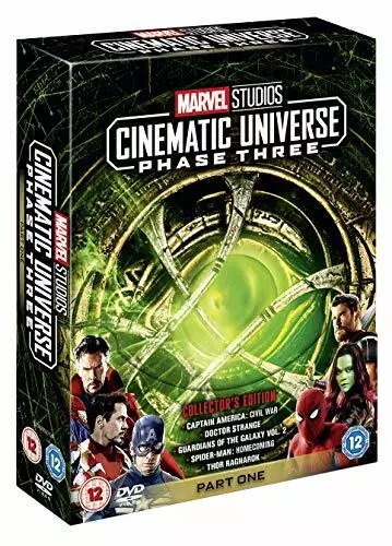 Marvel Studios Collectors Edition Box Set - Phase 3 Part 1 [DVD] [2018]