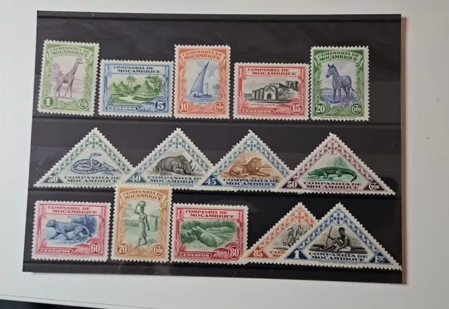 Mozambique Company circa 1937 Part Set  MINT , Wildlife , Plus Others Mh /used