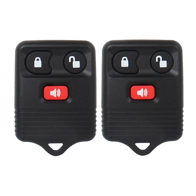 2 Keyless Entry Car Remote Control Key Fob Transmitter Alarm Fits Ford F150 F250