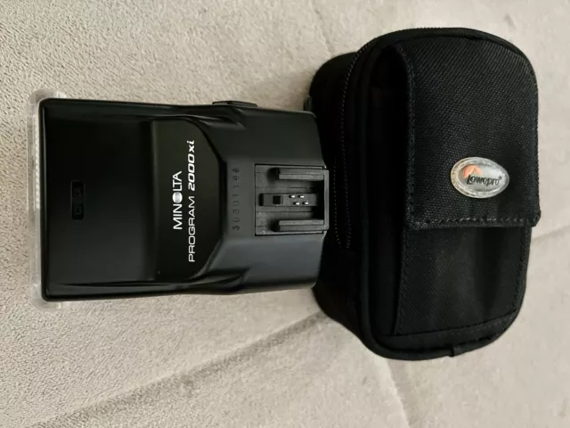 Minolta Maxxum Program 2000xi Shoe Mount Flash for Sony DSLR Cameras