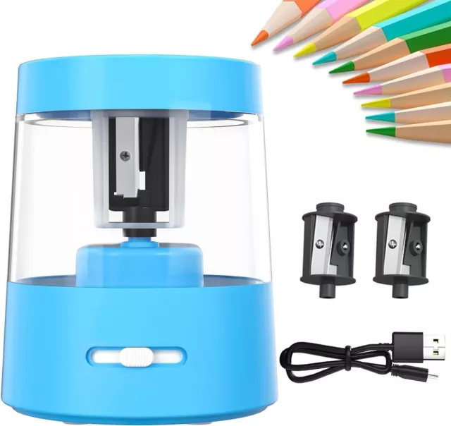 Electrico Sacapuntas De Lapiz Usb Electric Pencil Sharpener School Kids Office