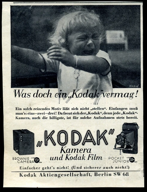 Publicité - CPA LIVRET DEPLIANT APPAREIL PHOTO / KODAK