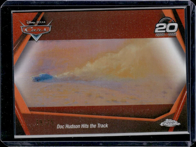 2023 TOPPS CHROME Disney 100 Doc Hudson #85 PSA 10 Base 1st