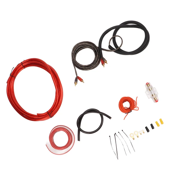 NEU 4 Gauge Audio Kabel Amp Verkabelung Kit Verstärker Installation Verkabelung