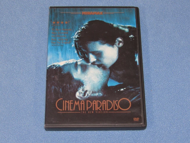 CINEMA PARADISO (DVD, 2011) ***Rare, OOP!*** Italian w/ English Subtitles (1989)