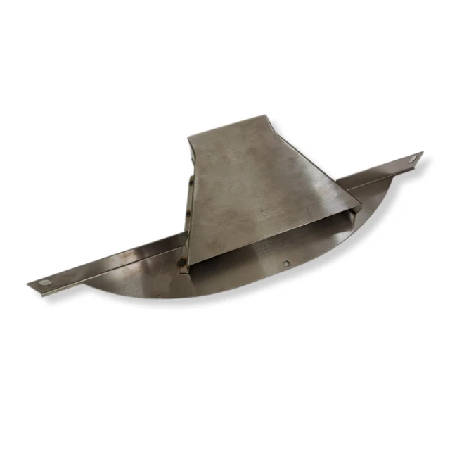 TRIUMPH STAG ** AIR INTAKE DUCT S/S ** MK2 Fits at front of air