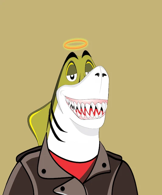 Laughing Shark # 650 - Limited Edition,  Only 1,111 available! RARE!