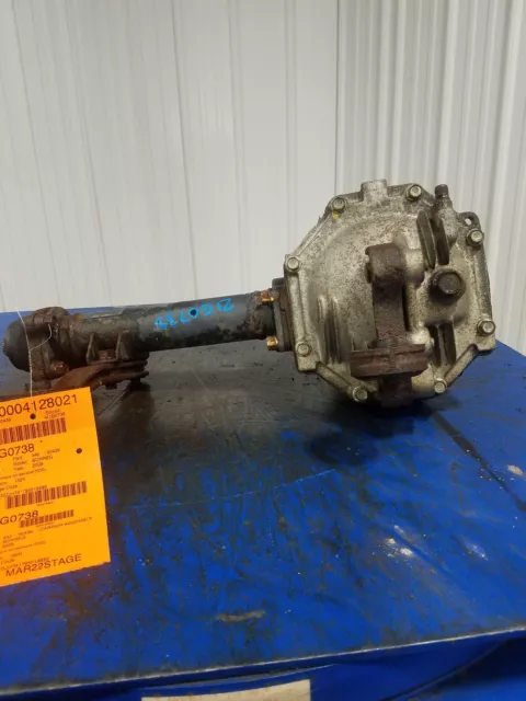09-11 Kia Borrego Awd Tod Front Carrier Differential Assembly 152927 Miles