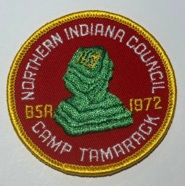 1972 Camp Tamarack Indiana BSA Boy  Scout   RC5