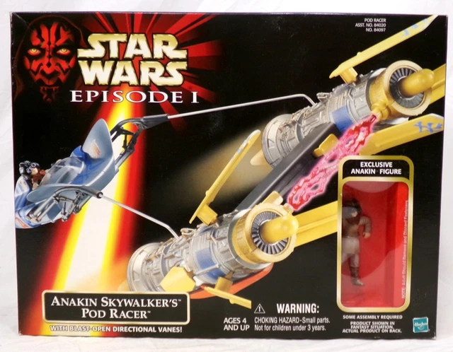 Amenaza Fantasma Vaina De Carreras Anakin HASBRO STAR WARS