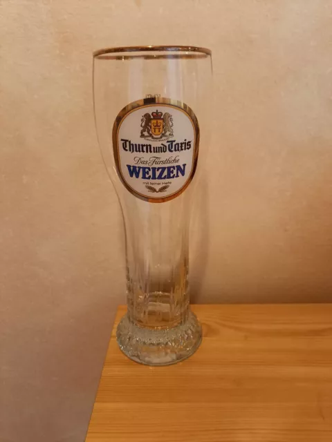 altes Weizenbierglas 0,5L, THURN UND TAXIS