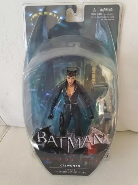 Batman Arkham City Series 2 Catwoman Collector Action Figure DC Direct