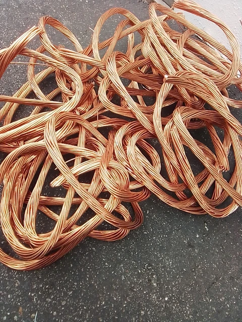 10. Lbs Scrap Copper Wire Clean Shiny Bright & Bare #1 Jewelry Melt