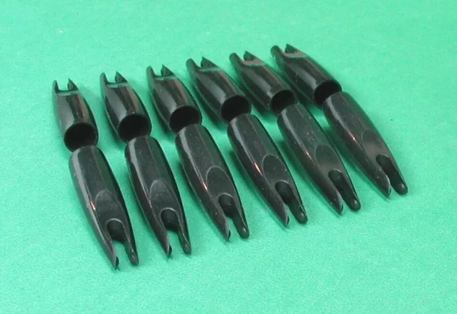Bohning AFC 2100 Carbon Arrow Replacement Nocks - Black - New Dozen