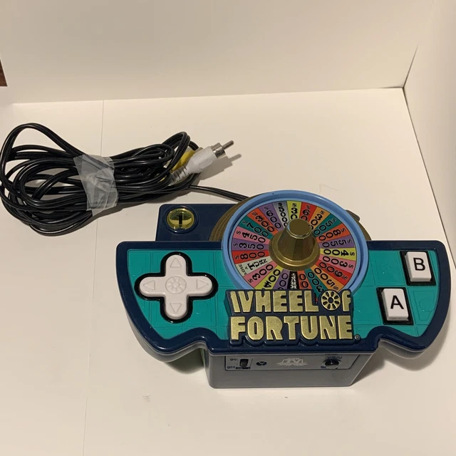 WHEEL OF FORTUNE TV Plug N Play TV Game Jakks Pacific Video TESTED