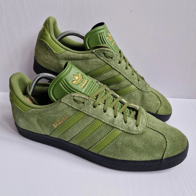 adidas gazelle silver green womens Men's adidas Originals Gazelle Shoes Wonder Clay