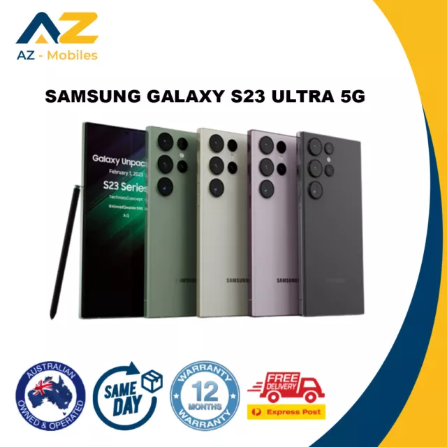 SAMSUNG GALAXY S23 Ultra 5G [256GB/512GB/1TB] Android Unlocked Good - AU  SELLER $1,876.00 - PicClick AU