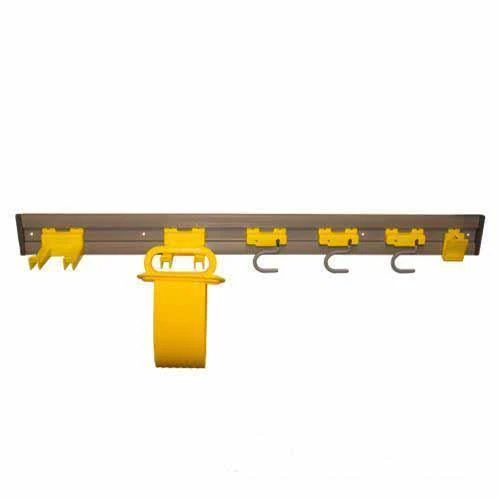 Rubbermaid - FG199300GRAY - 34 in Mop & Broom Holder