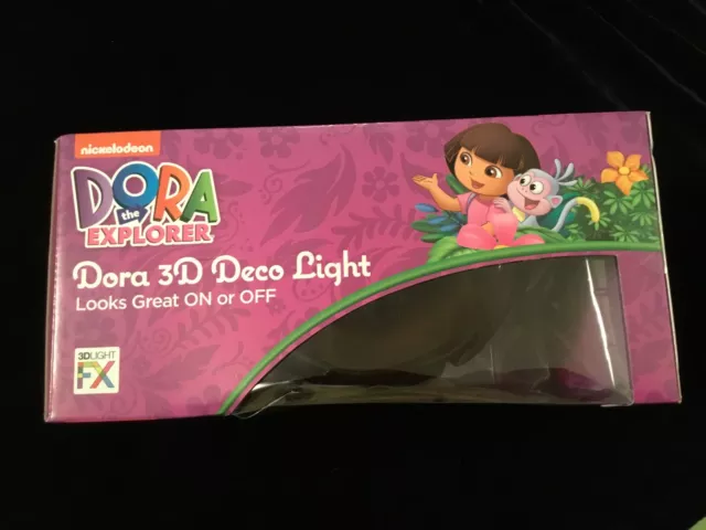 Dora The Explorer 3-D Deco Light. 3