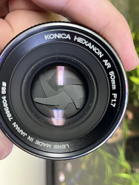 Objectif Konica Hexanon AR 50 Mm F1,7 - Focale Fixe - Occasion Japon