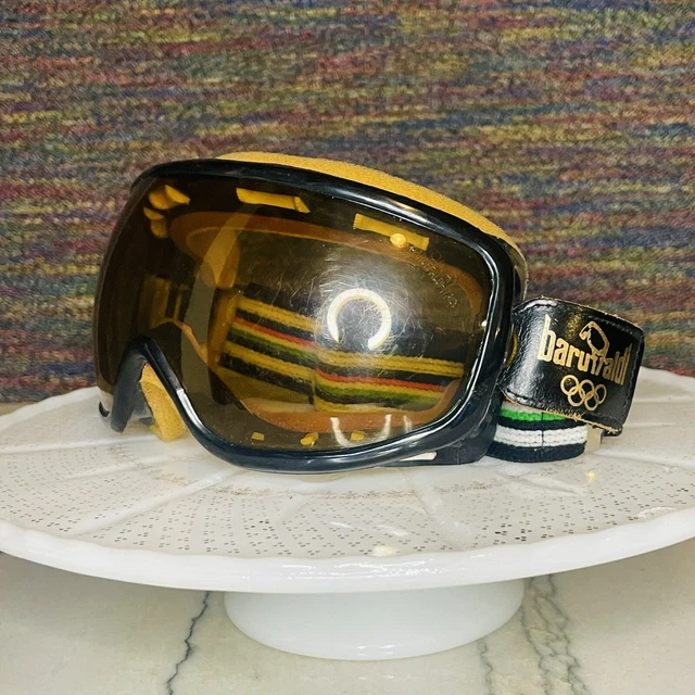 Vintage Baruffaldi Goggles Olympics Logo Oakley Lenses Made in Italy