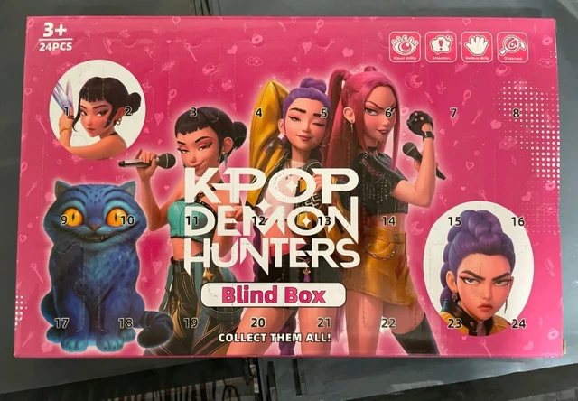 KPOP DEMON HUNTERS Advent Calender 2025 £15.00 - PicClick UK