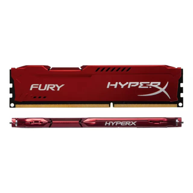 Kingston HyperX FURY 16GB 2x 8GB DDR3 1866MHz HX318C10FRK2/16 Desktop Memory BT 3