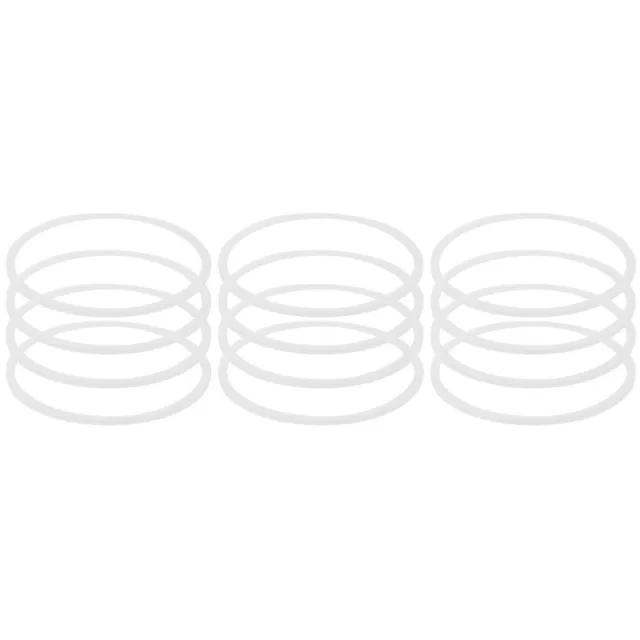 12 piezas anillo de sellado para latas de pan recipiente de silicona para estudiantes