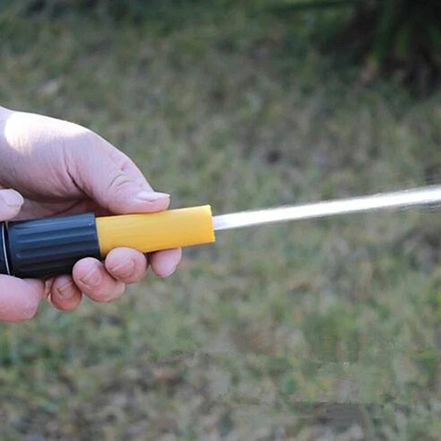 Pistolet à Mousse Pour Tuyau D'arrosage - 3 Réglages, Réservoir Intégré 100 Ml, Haute Pression PVC