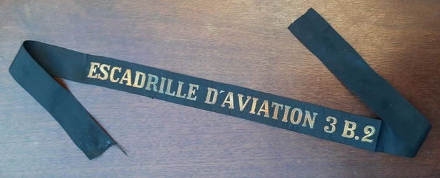 Ruban Original Aéronavale Française 1930-1940 - Hourtin Marine - Occasion Authentique