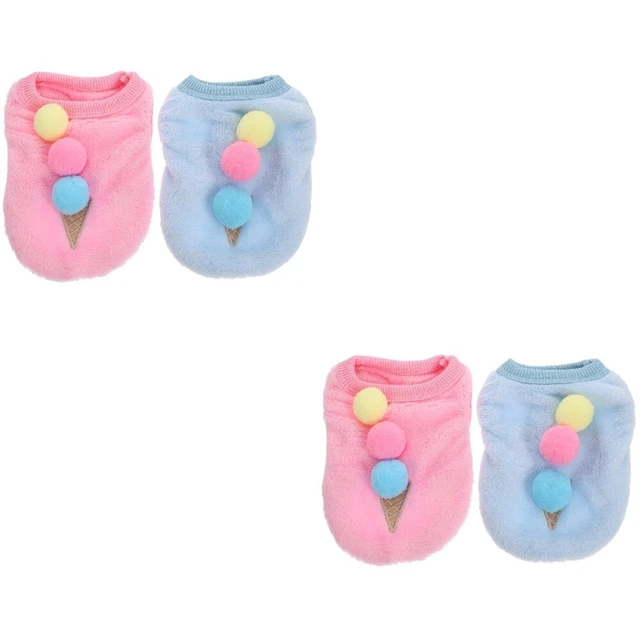 4 piezas Ropa Conejo Mascota Cosplay Disfraz Conejo Chaleco Todos los Juegos