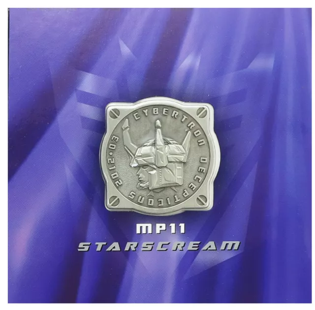 Limited Coin für Takara Tomy Transformers Masterpiece MP-11 Starscream Neu New