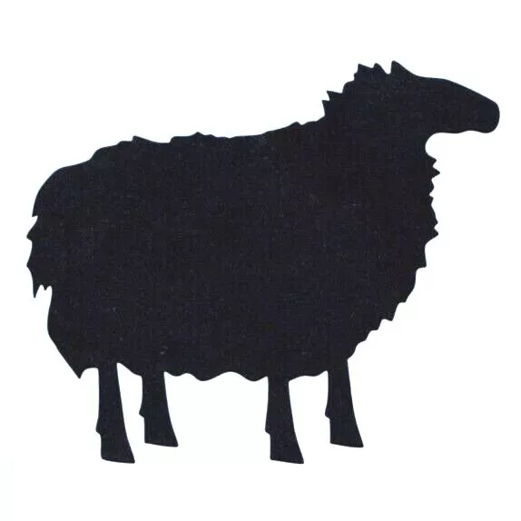 Pochoir mouton réutilisable. Stencil sheep reusable