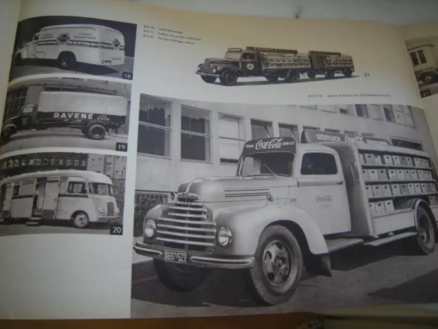 Prospekt Ford 3500  Möbelwagen Coca Cola Omnibus  Schuco Construction Feuerwehr