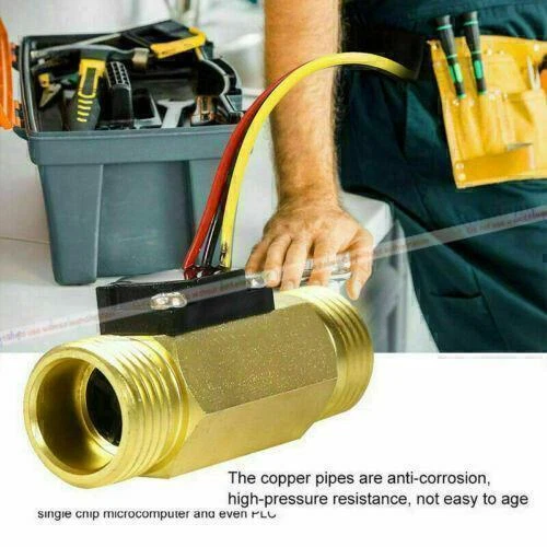 Wasserdurchflussschalter G1/2 - Magnetischer Durchflusssensor Für Dusche & Solaranlagen