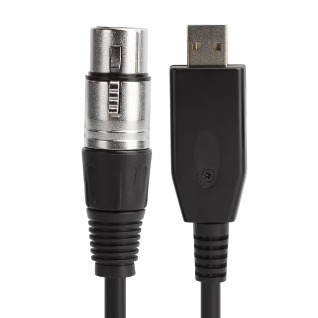 (3 M)Câble USB C Vers XLR Femelle Câble De Microphone De