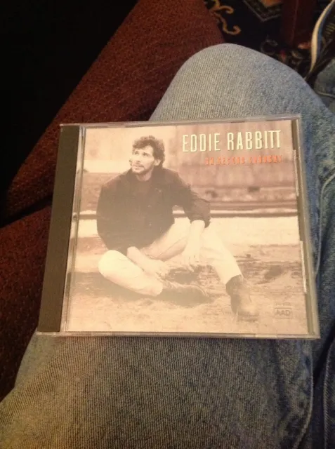 EDDIE RABBITT single ON SECOND THOUGHT promo CD rare