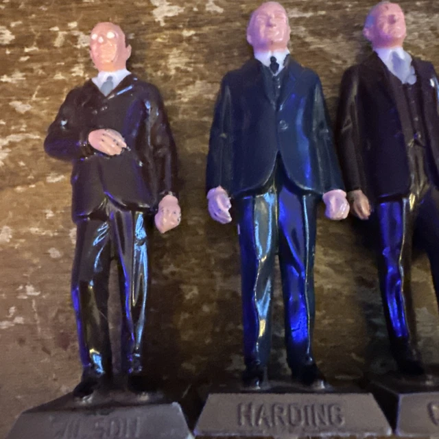 Marx 2 1/2" Presidents Painted,  28  29 30 31 32 1913 - 1945
