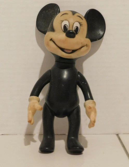 Vintage Disney 1950's Baby Mickey Mouse Squeak Squeeze Toy 7"