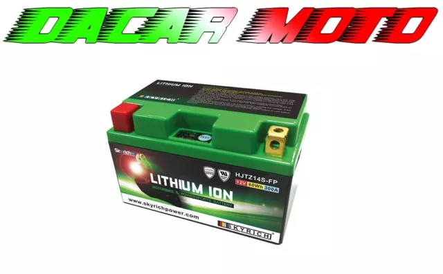 Motorrad Batterie Lithium Yamaha XP 530 Tmax Black Max 2013 Skyrich