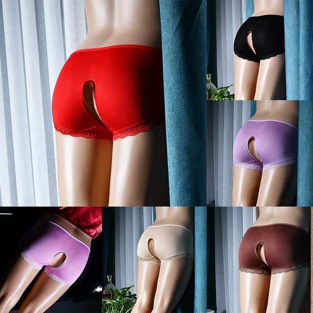 Mutandine mutandine mutandine pantaloncini tanga passo aperto più taglia sexy