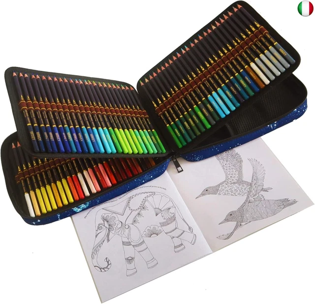 Matite colorate in legno metallizzato, PIMP AND CREATE, 12 pezzi in