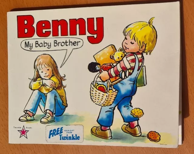 Twinkle Comic Free Gift (1980) Benny My Baby Brother Book