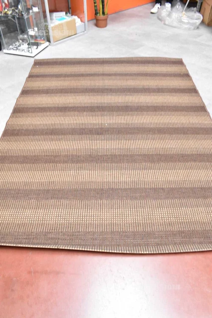 Tappeto Marrone Beige 168 X 225 Cm
