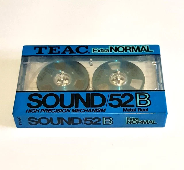 Cassette Audio TEAC 52G (Metal) – Extra Normal Sound – Scellée, Made In Japan