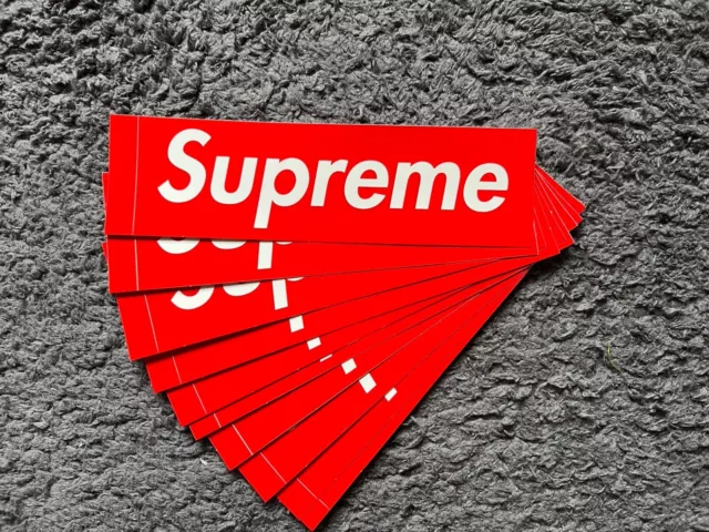 SUPREME Sticker | SUPREME Box logo Sticker | SUPREME Aufkleber | Supreme Logo