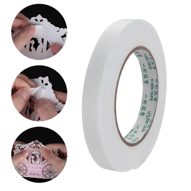 Accesorios Dos Caras Almohadilla Autoadhesiva Fuerte Pegajosa Cinta de Espuma Banda de Doble Lado