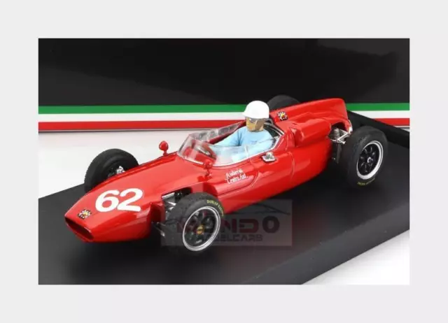 1:43 BRUMM Cooper F1 T53 Maserati #62 Italy GP 1961 Bandini With Figure R527-CH